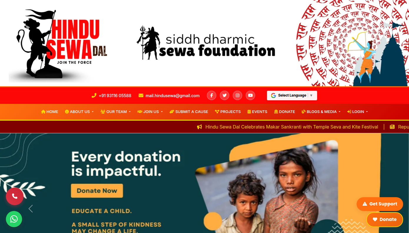 Siddh Dharmic Sewa Foundation